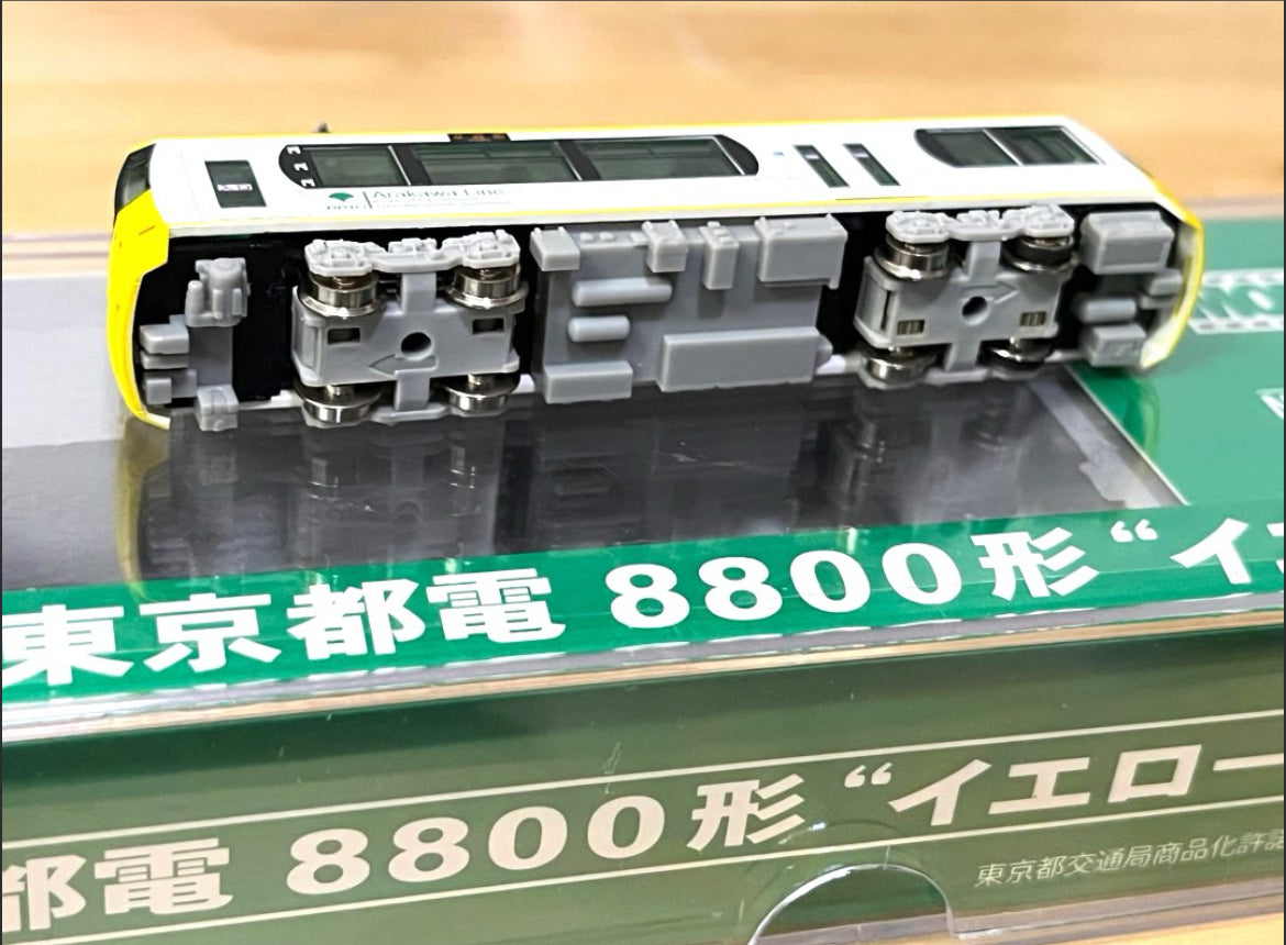 Modemo NT143 モデモ東京都電8800形イエロー荒川線NT143 路面電車N比例