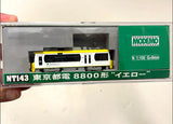 Modemo  NT143 モデモ 東京都電8800形 イエロー 荒川線 NT143 路面電車 N比例日本鐵路動力模型