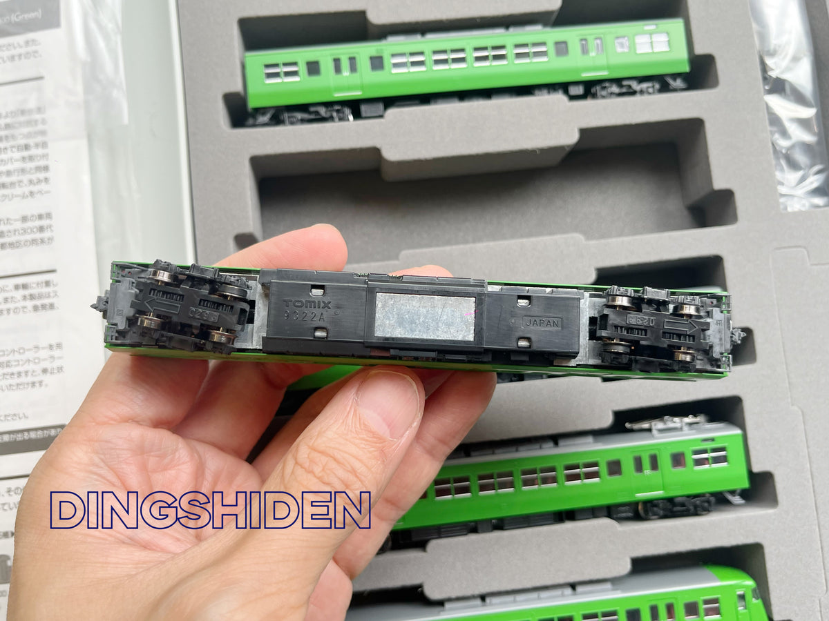 全新！High Grade ！Tomix 98782 JR 117-300系近郊電車(緑色) 6両套裝N