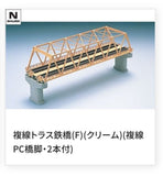 Tomix 3053  28cm 複線鐵橋 (複線PC橋脚・2本付) N比例日本鐵路模型配件