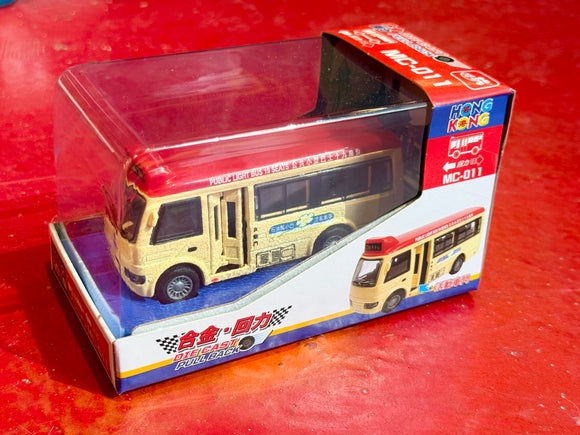 香港紅色公共小巴 模型玩具