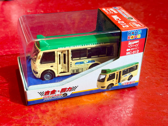 香港綠色公共小巴 模型玩具