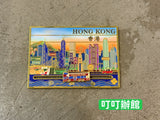 叮叮辦館 巴士 可移動合金立體冰箱貼